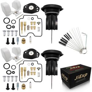 [JiExp]For Yamaha 1999~2011 year V-Star XVS1100 DragStar XVS1100 Motorcycle Carburetor Repair Kit With Throttle Valve