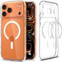 iPhone 17 Pro Case, Ultra Hybrid MagFit [TPU Covered Camera Control] [Anti-Yellowing] [Compatible with Magsafe] - Clear