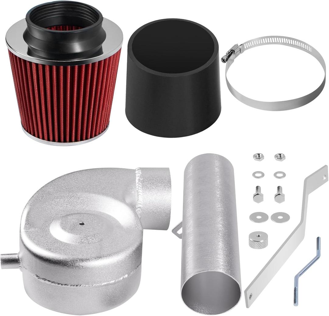 SIDG22RD03B Cold Air Intake Kit Compatible with Dodge Ram 1500 2500 3.9 5.2 5.9 V6 V8 Replace SI-DG-22RD-03-B