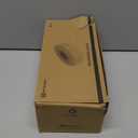 Glass Solar Step Lights with Bubble Style, Modular-Design Waterproof Outdoor Fence Lights for Stairs Step Yard Patio Garden Wall Pathway, Decorative Patio Table Lighting, Warm White (4 Pack)