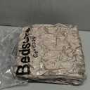 Bedsure Heated Blanket Throw Blanket - Fast Heating Electric Blanket, Soft Flannel Heated Throw with 4 Time Settings, 6 Heating Settings, Warm Gifts for Grandma Grandpa (50x60 inches, Taupe)