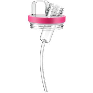 Tumbler Adapter Compatible with Stanley and Flavors Cartridges | Fits 40oz & 64oz Stanley Quencher H2.0 Tumblers | Direct Fit, FoodGrade LeakProof Silicone (Fuchsia, 40 oz/ 64 oz)