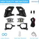 Fog Lamps Kit Switch Bezel Wire White LED For Toyota Grand Highlander 2024-2026 HD25B03