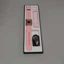 MorePro Health Fitness Tracker with Blood oxy-gen Monitor and 24/7 Heart Rate and Blood Pressure, Sleep Monitor, 120+ Sport Modes Waterproof Fitness Watch for Women Men Android iOS, Pink