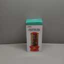Handy Gourmet The Original Polystyrene Triple Candy Machine - Fun Candy & Nut Dispenser - New & Improved (Red) - 360 Degree and 3 Compartments