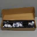 KerKoor Solar Halloween Lights Outdoor Decorations - 4 Pack 32 LED Solar Eyeball Lights for Yard, Scary Eyeballs Halloween Light for Outside, Pathway, Walkway, Landscape, Garden, Party Decor (Purple)