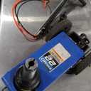 K Tool International 63194 22 Ton Automotive Air Truck Jack for Garages, Repair Shops, and DIY, 44,000 lbs. Capacity, Hydraulic Lift Range 9"- 18", Heavy Duty Steel, Load-limiting/Bypass Valves, Blue