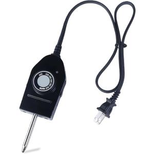 06900 Probe Temperature Control Thermostat Cord Compatible with Presto Skillets/Griddles/Grills/Frypans 40+ Inches- 0-400F Temp Control, 1-3/8" Terminal Spacing, Plug & Play