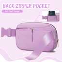6 7 8 9 10 11 12 Year Old Girl Gifts Personalized Birthday Gifts for Her Sister Daughter Initial Crossbody Bag Fanny Pack Purse for Teen Girl Gifts Trendy Stuff Preppy Stuff (Lavender-N)
