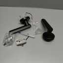 Smart Fingerprint Door Lock:Fingerprint Door Knob-Biometric 5-in-1 Finger Print Door Lock-Smart Door Knob for Bedroom-APP Control-Easy Installation–Round Black–1 Pack