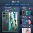 BESINPO Magnetic Case for Motorola Moto G 2025/2026/G Play 2026,Translucent Matte Shockproof Protective Slim Bumper Cover for Motorola Moto G 2025/2026/G Play 2026 6.7"(Deep Green)