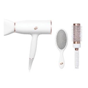T3 AireLuxe Ionic Hair Dryer and Styling Set, Professional Blow Dryer
5 Heat & 3 Speed Settings, Cool Shot, Paddle Brush & 2.5" Round Brush included, Frizz-Free Fast Drying for All Hair Types