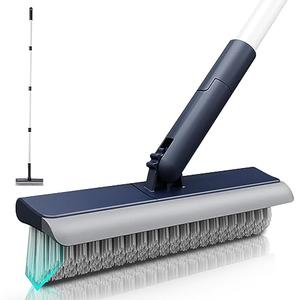 BOOMJOY Grout Brush with Long Handle, Grout Cleaner Brush for Tile Floors, Shower, Bathroom