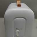 CAYNEL Mini Fridge Portable Thermoelectric 4L/6 Can AC/DC Cooler and Warmer for Skincare,Food,Beverage,Beauty & Makeup small Feidge for Bedroom,Car and Office (White)