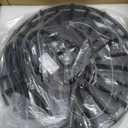 UFO Led High Bay Light 240w 28,500Im 5000K 0-10v Dimmable,High Bay Led Lights,6.5' Power Cord, Hanging Hook, Safe Rope, Etl Listed High Bay Lamps for Warehouses, Factories.(240W-1PACK-Black)