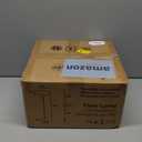 COSYLUX Modern Floor Lamp for Living Room, Industrial Tall Standing Lamp for Bedroom, Metal Shade Reflecting Light Reading Floor Lamp for Office, Nursery Room, Corner(Chrome)