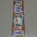 Vintage Happy Camper Metal Tin Signs Street Signs Man Cave Wall Decor 16 x 4 Inches (Happy Camper)