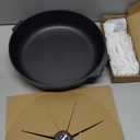 SENSARTE Nonstick Frying Pan Skillet with Lid, 13.3 Inch Large Deep Frying Pan, 6 Qt Non Stick Saute Pan with Cover, Induction Pan, Healthy Non Toxic Cooking Pan with Helper Handle, PFOA PFOS Free (Classic Black)