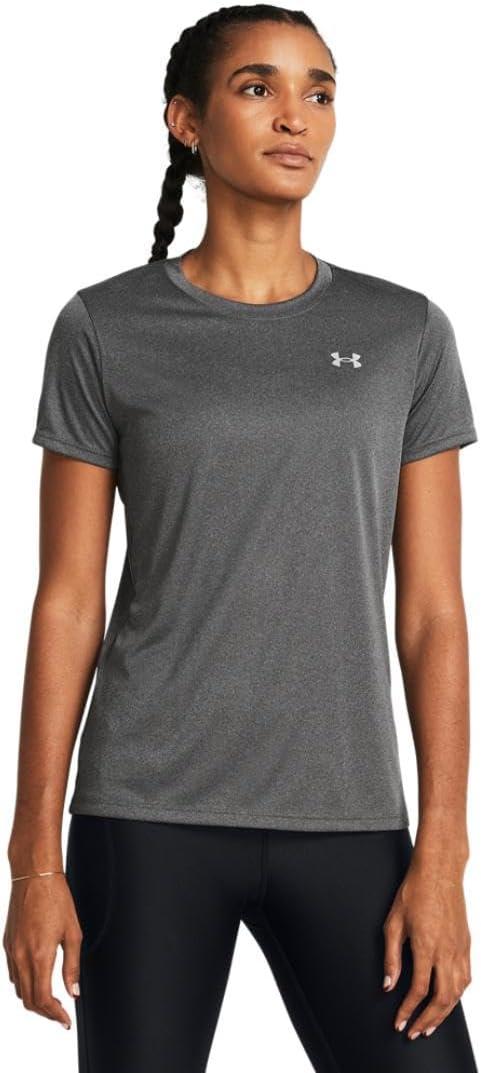 Under Armour Womens Velocity Solid Short Sleeve Crew Neck T Shirt (X-Small)