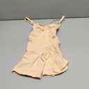 SHAPERX Women's Seamless Shapewear Bodysuit Tummy Control Body Shaper Waist Snatching Body Suit S/M