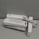 Indoor Outdoor Thermometer Wireless, 4.5 Inch Display Digital Hygrometer Thermometer Temperature Humidity Monitor with 330ft Range Sensor and Adjustable Backlight (White)