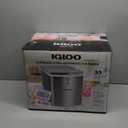 Igloo Electric Countertop Ice Maker Machine - Automatic and Portable - 33 Pounds in 24 Hours - Icecube Maker - Plastic Scoop and Basket - Ideal for Iced Coffee and Cocktails - Stainless Steel