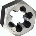 1"-8 Hex Die Rethreading Die Thread Die Carton Steel Right Hand