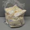 Peomeise 12pcs Stretch Spandex Chair Cover for Wedding Party Dining Banquet Event (Ivory, 12)