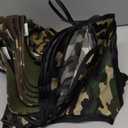 Unittype 12 Pcs Army Soldier Costume Include 6 Camouflage Military Caps and 6 Camouflage Vests for Kids Birthday Party Cosplay Party Costumes Dress Role Play Set for Kids Aged 6-12