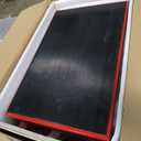 Hydraulic Lift Table Cart, 1100 LB Capacity, 10-32 in Lifting Height, Single Scissor Platform Lift Cart with Wheels, Heavy Duty Lifting Table for Warehouse Garage, Red