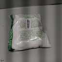 LookbookStore Women Casual Crewneck Mesh Panel 3/4 Bell Sleeve Loose Tunic Dress (Large, Brilliant White)