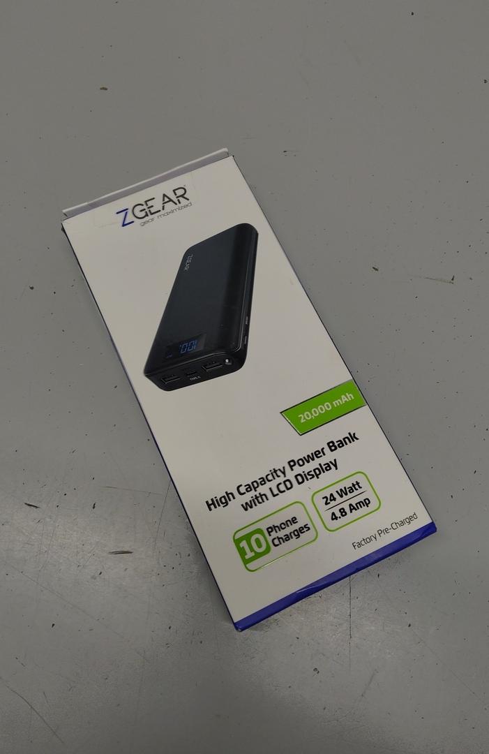 Battery Pack 20,000 Mah Zgear Power Bank Z Gear High