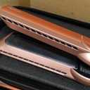 Dyson Airstrait Straightener, Wet to Dry Hair Straightener, No Heat Damage, No hot Plates, All Hair Types (Amber Silk)