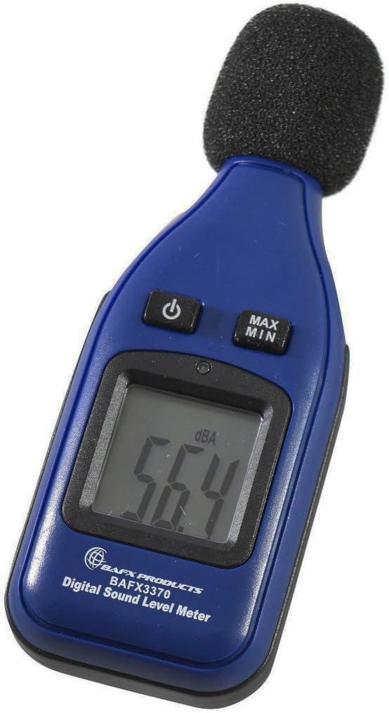 BAFX Products - Decibel Meter/Sound Pressure Level Reader (SPL) / 30-130dBA Range -(Standard)