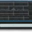 Plano StowAway 3700 Waterproof Stow Tackle Box, IPX7 Waterproof, with Rustricor, Single Latch Design, Transparent DuraView Lid, Stackable Storage for Fishing Bait, Lures and Gear