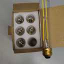 Arberlic 7.3 Inch T10 LED Bulb,6W E26 LED Bulb dimmable Equivalent E26 Bulb 60 watt,Neutral White 4000K,600lm,CRI85+,AC120V,Clear Glass Long Tubular Light Bulb,Flicker-Free,Pack of 6