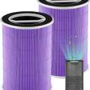 P200S/P200 Pro Pet Care Filter Replcement, Compatible with WELOV P200S/P200 Pro Air Purifier, 3-in-1 H13 True HEPA Filter and Pre-Filter, 2 Pack