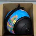 Juvale World Globe for Kids - 8-Inch, Multicolor with Plastic Stand - Educational Desk Globe with World Map for Kids & Classroom Decor (8-inch/3 2/3-ounce)