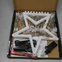 (New) Christmas Decorations Star String Lights, 320 LED Christmas Light Outdoor Yard Decorations Tree Light with 13" Star,Hanging Fairy Twinkle Light for Xmas New Year Holiday Party (Multicolor)