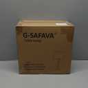 G-SAFAVA 22" Wood Table Lamps Mid Century Modern Lamp for Bedroom Living Room Bedside Lamps for Night Stands Nightstand Lamp with Pull Chain Gold Small Side End Table Lamps Set of 2 Vintage Deco Gifts