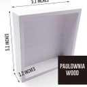 HTBIG Wooden Box Sign Home Sweet Home Farmhouse Homes Decorations Sign Desk Decor for House Bedroom Living Room Kitchen Tabletop Shelf Table, House Warming Gifts 5 x 5 Inches