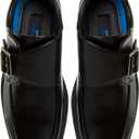 Josmo Boys Classic Comfort Oxford Shoe - Wing Tip Formal Dress Shoes lace up (Colors: Black/Brown/White) (Sizes: 7-10 Toddler / 11-2 Little Kid / 3-6 Big Kid)