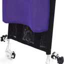 Wheelchair Headrest Backrest,Headrest Neck Support Comfortable Seat Back Cushion U Type Pillow Adjustable Angle Low Repulsion Breathable Universal Wheelchair Accessories Toilet Chair(Purple)