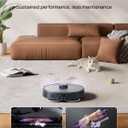 3i P10 Ultra Robot Vacuum and Mop Combo, 18000Pa Strong Suction, Extendable Edge & Corner Mopping, Auto Hot Mop Washing Drying, Self Emptying & Self Refilling