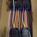 irhapsody 40/30AMP 12VDC Waterproof Relays with Built-in Diode, 5-pin Automotive Relay Kit, Pack of 5