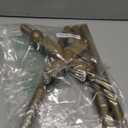 Pope Staff Prop, 45 Inch Detachable Cross Scepter for Priest Costume, Halloween Costume Accessories for Adults, Antique Bronze Theatrical Staff for Cosplay