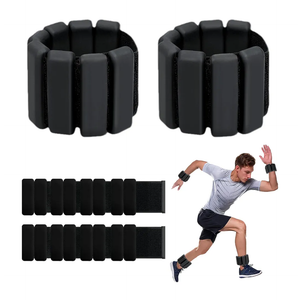 Pilates Wrist Ankle Weights for Women, Wearable Strong Arm & Leg Weights Set of 2(1 lb/2.2 lbs Each), Adjustable Ankle Weights for Walking, Yoga, Dance, Barre, Gym