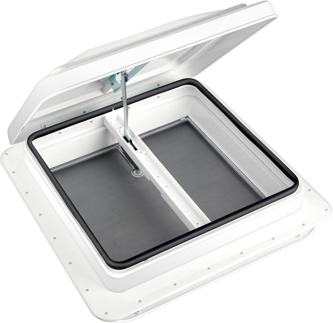 RV or Trailer Roof Vent - Manual 14" x 14"
