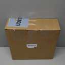 ALELION Acacia Wood Utensil Holder for Party - Paper Plate Organizer for Countertop - Silverware Caddy with 6 Compartments for Plate, Cup, Fork, Spoon - Cutlery Holder for Kitchen Camping Buffet