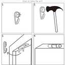 Tucocoo Pictures for Living Room Colorful Butterfly Paintings 1 Pieces Canvas Banksy Girl Street Graffiti Wall Art Modern Artwork Home Decor Giclee Framed Stretched Ready to Hang Gifts 12x16 inches